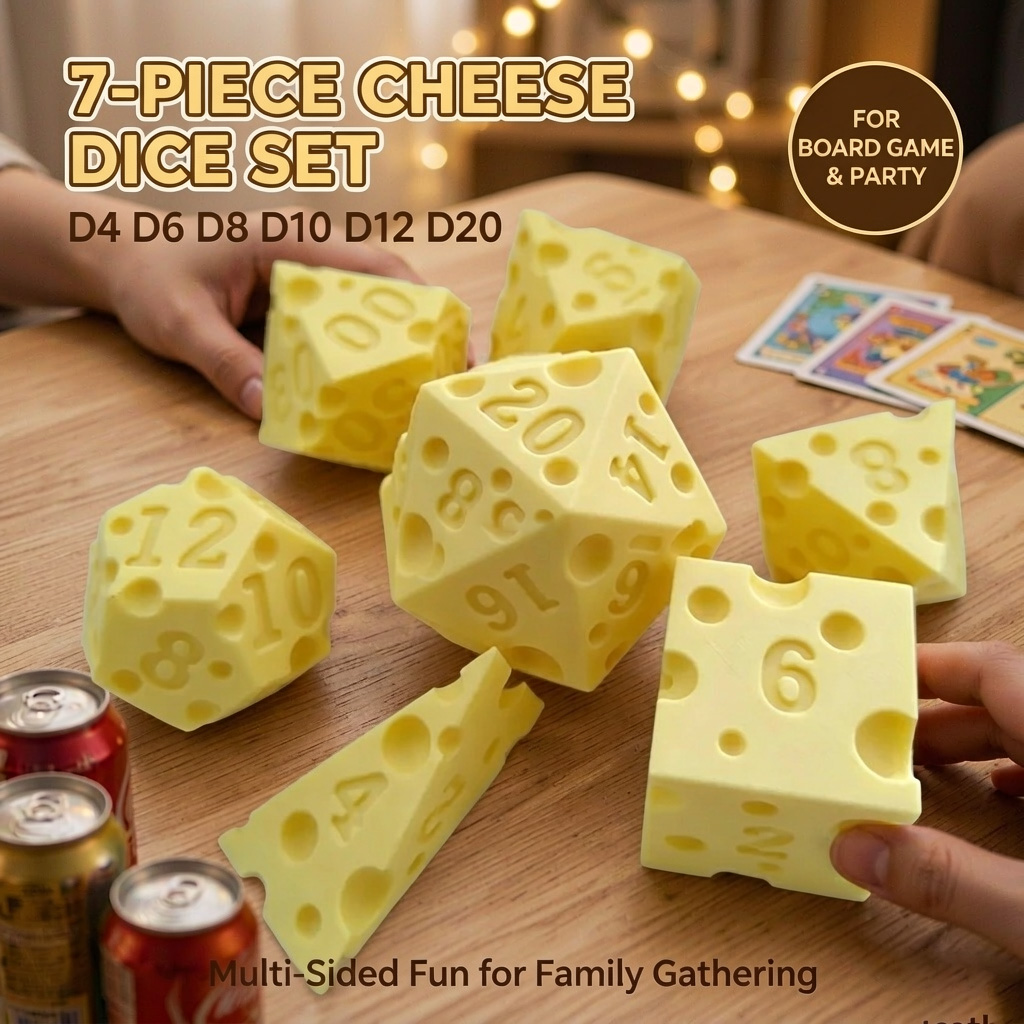 Creative Irregular Cheese Shap - Board Game Live ulasan dan harga
