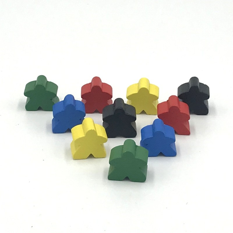 30 Pieces/Lot Wooden Pawn/ Che - Board Game Catan ulasan dan harga